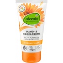alverde Naturkosmetik krém na ruce bio měsíček & bio aloe vera 75 ml