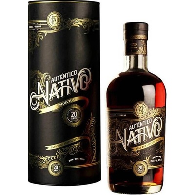 Auténtico Nátivo 20y 40% 0,7 l (čistá fľaša)