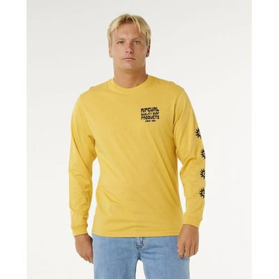 Rip Curl PACIFIC RINSE L/S TEE Ochre