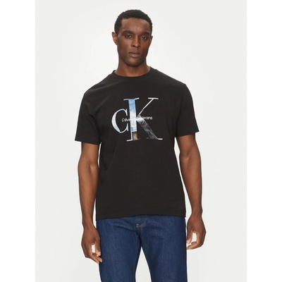 Calvin Klein pánské černé tričko J30J327483