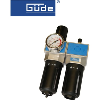GÜDE Пневматичен филтър, регулатор и омаслител 1/2(n)pt (gude 41079)