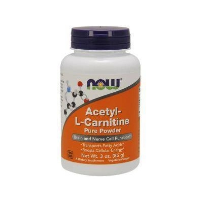 NOW Ацетил Л-Карнитин - Acetyl L-Carnitine Powder - 85 гр. - NOW FOODS, NF0208