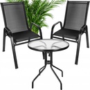 ALDOTRADE Záhradný balkónový set STELA čierny