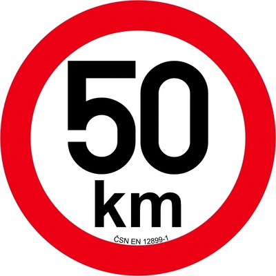 Obmedzenie rýchlosti 50 km retroreflexné pr. 200 mm