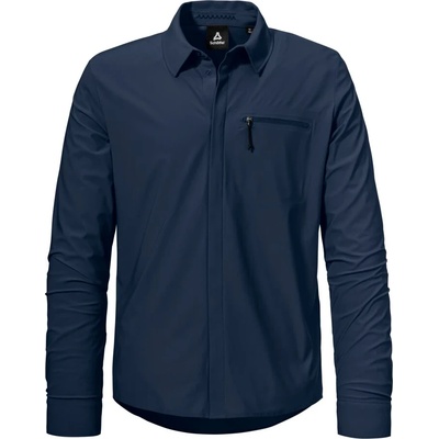 Schöffel Мъжка риза с копчета Schöffel Jersey Shirt Style Calmay Shirt - Navy Blazer - размер 54 (EU) (033-3054-0315)