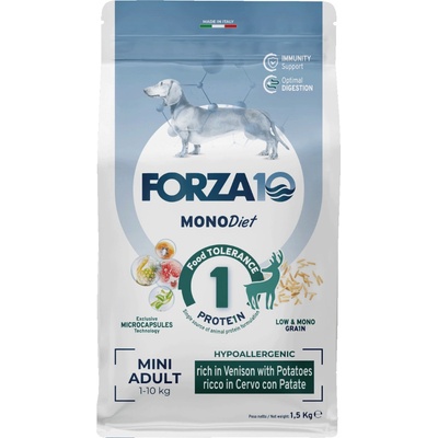 Forza10 Mini Diet se zvěřinou a bramborami 2 x 1,5 kg
