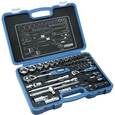 NAREX 443000905 Sada hlavic 1/4"&1/2" 61dílná
