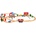 Ginger Home Детско Дървено Влакче ginger home, 88 Части, Локомотив с Батерия, 3+ (w04c048)