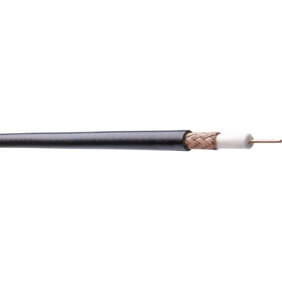 Belden RG58, MRG5800.10100 koaxiálny kábel, Vonkajší Ø: 4.95 mm, 50 Ω, čierna, metrový tovar