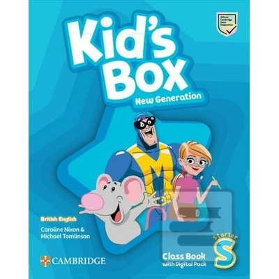 Kid's Box New Generation Starter Class Book with Digital Pack British English