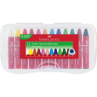 Faber Castell Jumbo voskovky 12 farieb