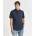 Gant Риза с къс ръкав Gant Men's Micro Print Short Sleeve Shirt - Evening Blue