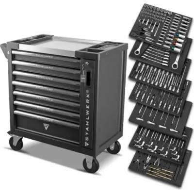 STAHLWERK Количка с инструменти STAHLWERK Phoenix / 260 части (5862)