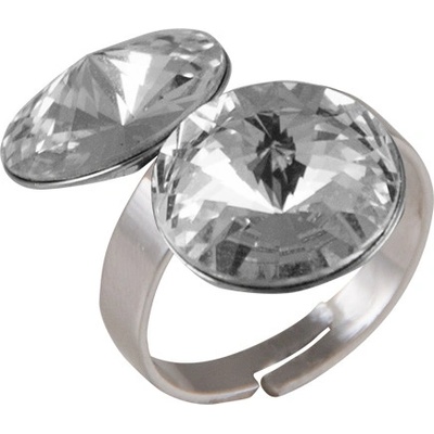 JSB prsten se Swarovski Elements Rivolli Krystal 5226