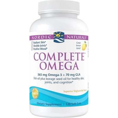 Nordic Naturals Complete Omega 565 mg [120 Гел капсули] Лимон