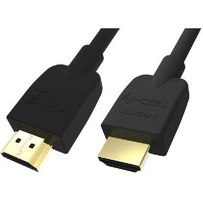 HDMI 2.0 High Speed кабел с Ethernet 4K A-A към M-M, черен, 5 метра (ICOC-HDMI2-4-050T)