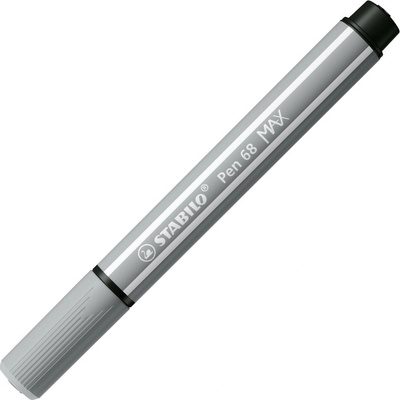 Stabilo Pen 68 Max strieborno-šedá
