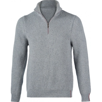 Engel Мъжки вълнен пуловер Engel Troyer Merino jumper - Kiesel - размер 54/56 (EU) (005-3788-0114)
