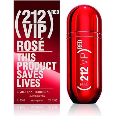 Carolina Herrera 212 VIP Rosé Red parfémovaná voda dámská 80 ml tester