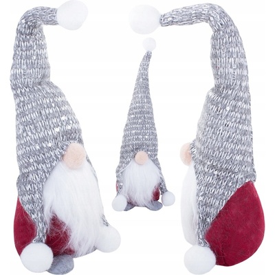 Verk 26023 Vianočné dekorácie Škriatok 30 cm šedý