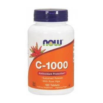 NOW Витамин C-1000 с постепенно освобождаване - Vitamin C-1000 - 100 таблетки - NOW FOODS, NF0680