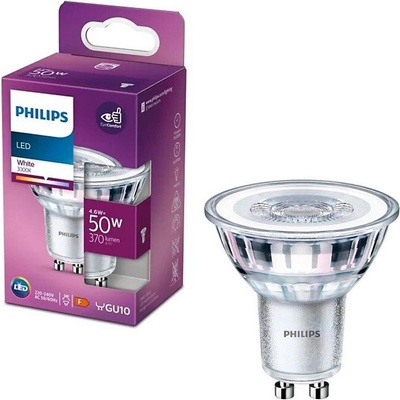 Philips žárovka LEDClassic 50W GU10 WH 36D ND 1PF SRT4 929001218161