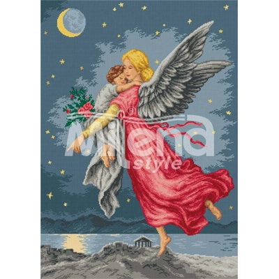 Milena Style Ангелска прегръдка - гоблен със схема конци Ariadna 1: 1