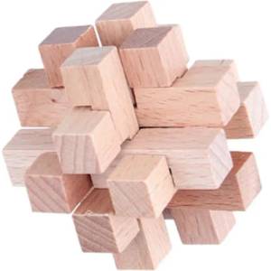 Johntoy Дървен 3D пъзел - главоблъсканица, Johntoy - Вид 7 (28173-7)
