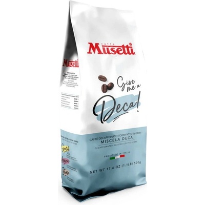 Musetti Decaffeinato zrnková bez kofeínu 500 g