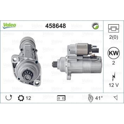 VALEO Startér VALEO RE-GEN REMANUFACTURED 458648