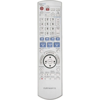съвместим Panasonic eur7659y70, dmr-es35vpc, dmr-es25, dmres45v - заместител дистанционно управление (eur7659y70, dmr-es35vpc, dmr-es25, dmres45v)