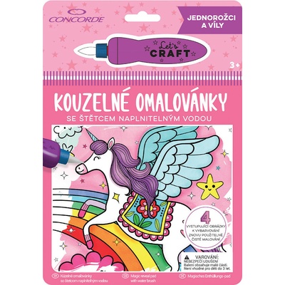 Kúzelné omaľovánky CONCORDE Jednorožce a víly