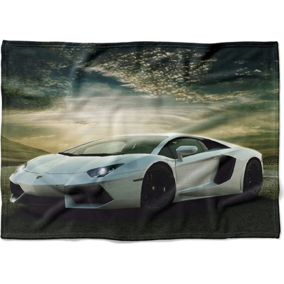 Impar fleece deka Lamborghini Podšití beránkem NE 200x140
