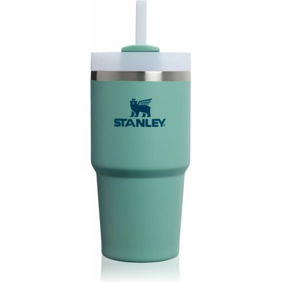 Stanley Quencher H2.O FlowState™ Tumbler tumbler z nehrdzavejúcej ocele s rúrkou malý Spring Green 590 ml