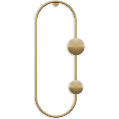 Kalune Design Dama 17 x 41 x 7 cm zlatý – Zboží Mobilmania