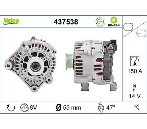 Generátor VALEO 437538