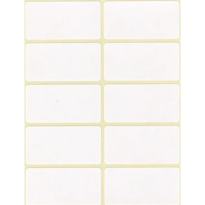 Самозалепващ се етикет JT 25x50mm (60бр. /опаковка) 00200 (00200)