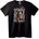 NOONEBRAND Тениска Ангел с Извинителна История - S, Black