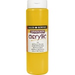 Daler-Rowney Acrylic Paints АКРИЛНА боя Metallic Yellow 500 ml 1 бр (123500723)