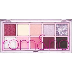 rom&nd Better Than Палитра сенки за очи, 07 Berry Fuchsia Garden, 10 цвята - ozone
