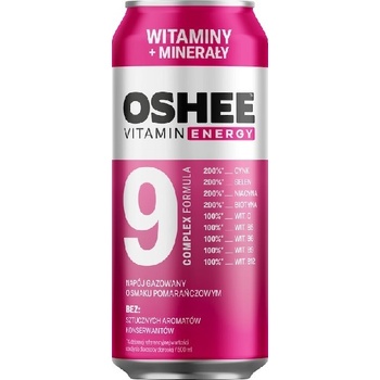 Oshee Vitamín Energy Vitamíny a minerály 0,5 l