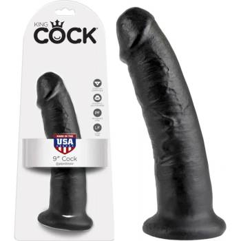 Image 1 of Пенис дилдо с вакуумна основа, 22, 9см. - King Cock Black (PIPE550423)