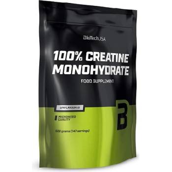 Image 1 of BioTechUSA 100% Creatine Monohydrate, 500 Grams / Bag /