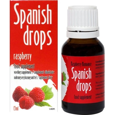 Španělské mušky Raspberry Romance maliny 15 ml