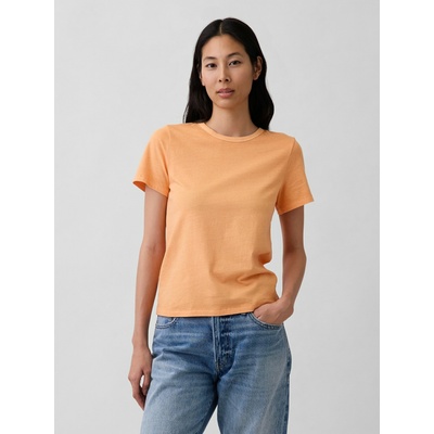 GAP Памучна тениска VintageSoft GAP GAP | Oranzhev | ЖЕНИ | XXS