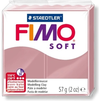 Image 1 of STAEDTLER Полимерна глина Staedtler Fimo Soft 8020, 57g, ВАР (21895-А-РОЗОВ)