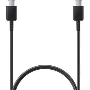 Samsung Кабел за данни SAMSUNG Type-C - Type-C, 100 cm, ЧЕРЕН EP-DN970CBE / EP-DN970BBE / GH39-02031A (EP-DN970CBE / EP-DN970BBE / GH39-02031A)