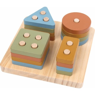 2Kids Toys Colourful Shape Sorter vkladačka