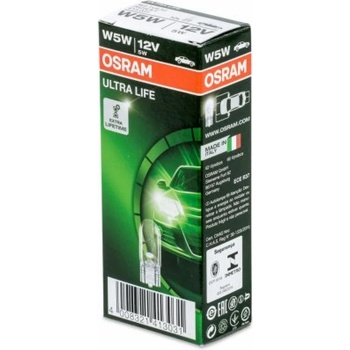 Image 1 of OSRAM Крушки osram 12v w5w ultra life 10 бр (2825ult)