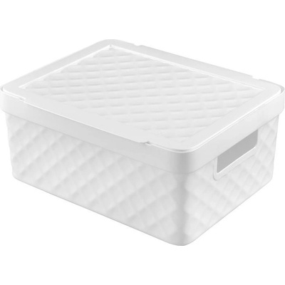 Heidrun Box úložný s víkem 36x27x14 cm plast Diamond